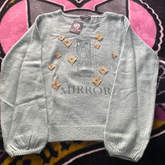 Hot Topic Sweaters - Cardcaptor sakura mirror card sweater